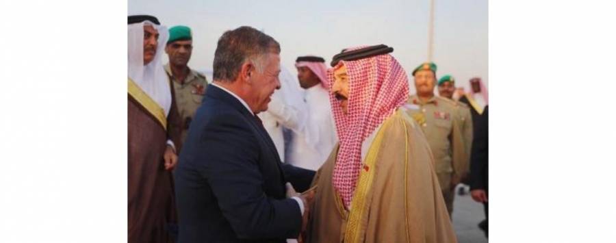 الملك يتبادل التهاني مع العاهل البحريني بقرب حلول عيد الفطر