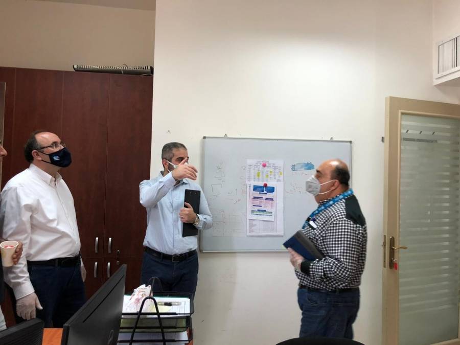 المهندسين تنفذ الخطوة الاولى لتقديم الدعم الفني والهندسي حول الآلية الآمنة لتشغيل أجهزة التكييف في الأونروا