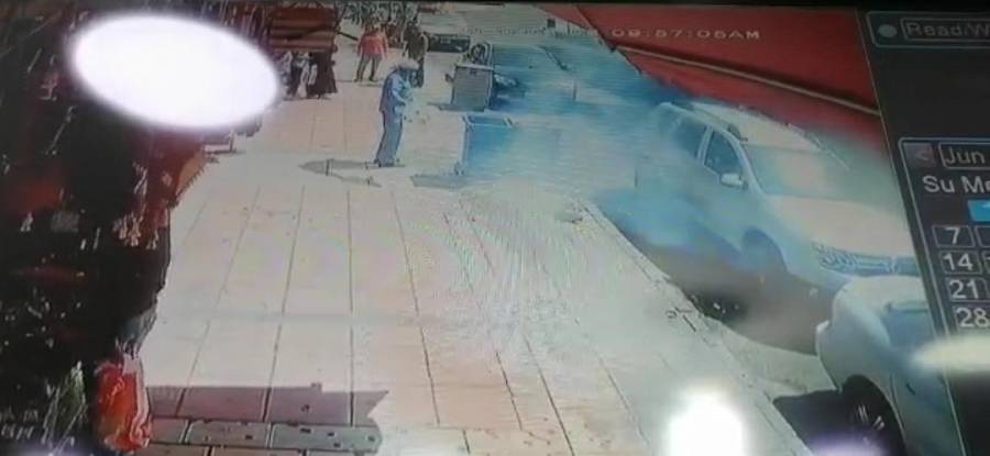 الامن العام : اصابة بسيطة لاحد العمال نتيجة اشتعال عبوة بداخلها مبيد حشري في محافظة العقبة .... فيديو