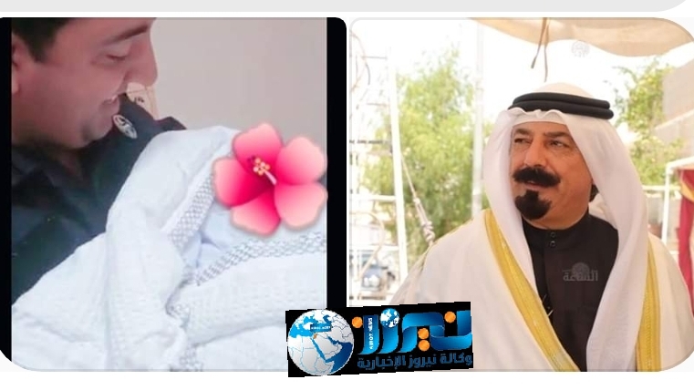 عدي التميمي نجل المختار أبو قيس التميمي يرزق بمولودة جديدة