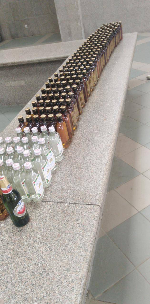 جمرك وادي عربة يضبط كميات كبيرة من المشروبات الروحية