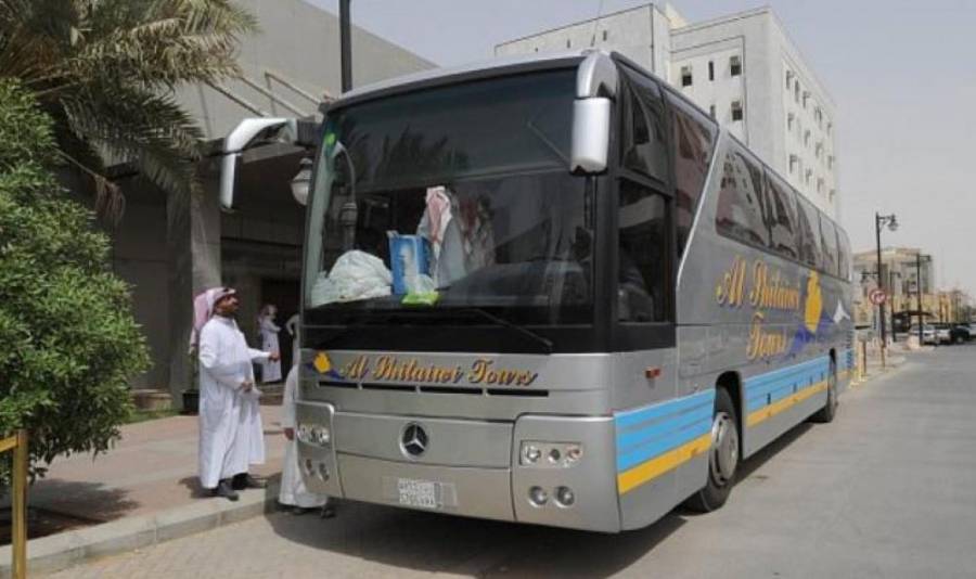 وصول 4 حافلات تقل 91 أردنيا عائدين من السعودية برا