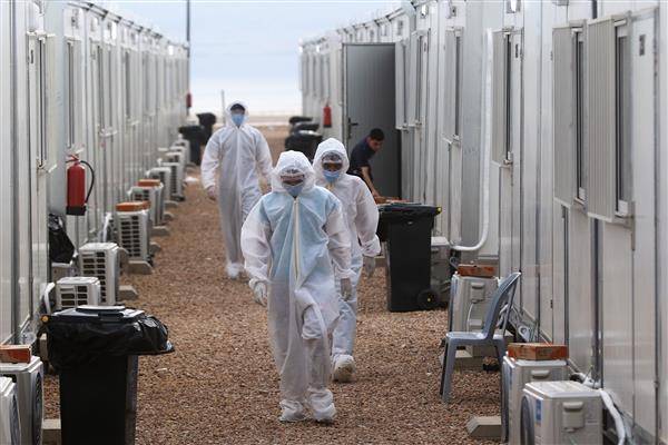 عاجل... (مستشفى مصغر) في البحر الميت