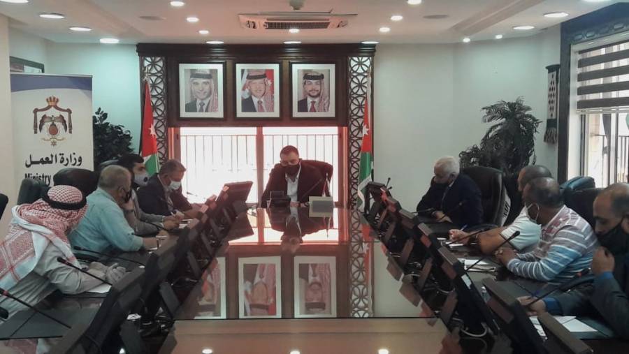 البطاينة يلتقي نقيب المهندسين الزراعيين وأعضاء مجلس النقابة