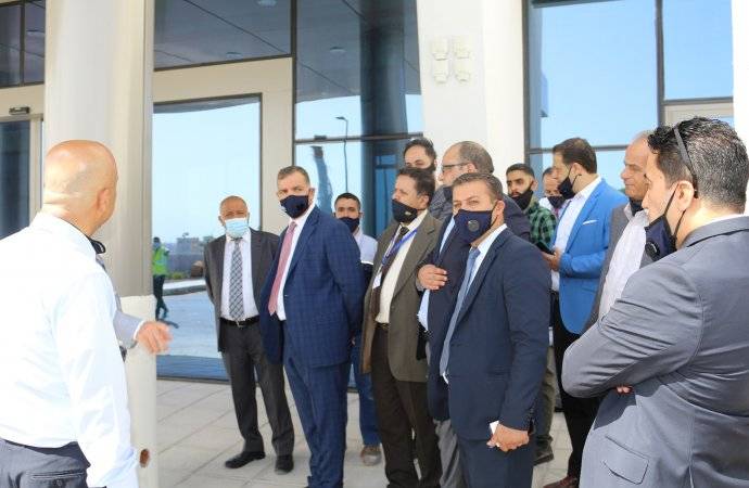 وزير الصحة يتفقد مستشفى الطوارئ الجديد في البشير