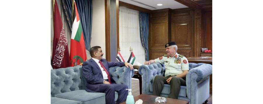 رئيس هيئة الأركان يستقبل وزير الدفاع العراقي