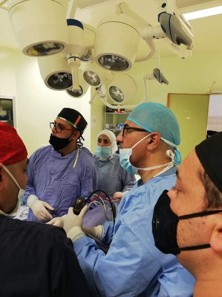 دائرة الاذنية تعقد ورشة عمل جراحية في مستشفى الملك طلال العسكريالمفرق..