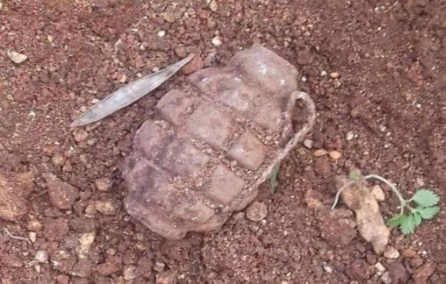 العثور على قنبلة قديمة في جرش