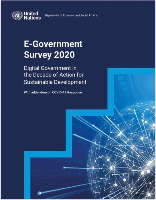 ترتيب الحكومة الاردنية الإلكتروني على مستوى العالم