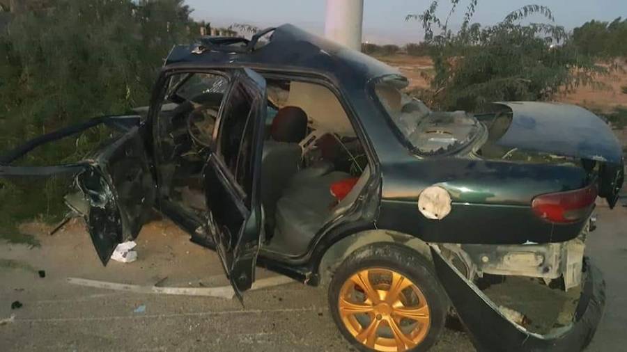وفاتان بحادث مروع في الشونة الجنوبية (صور)