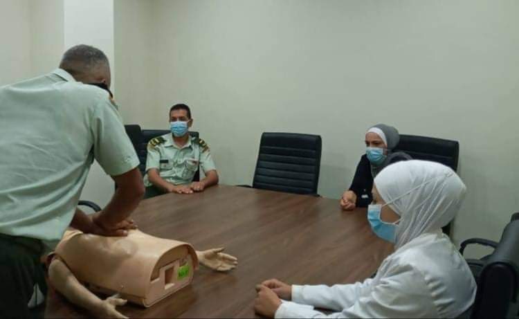 مركز معالجة الأورام بالأشعة يعقد دورة انعاش القلب والرئتين التأسيسية...