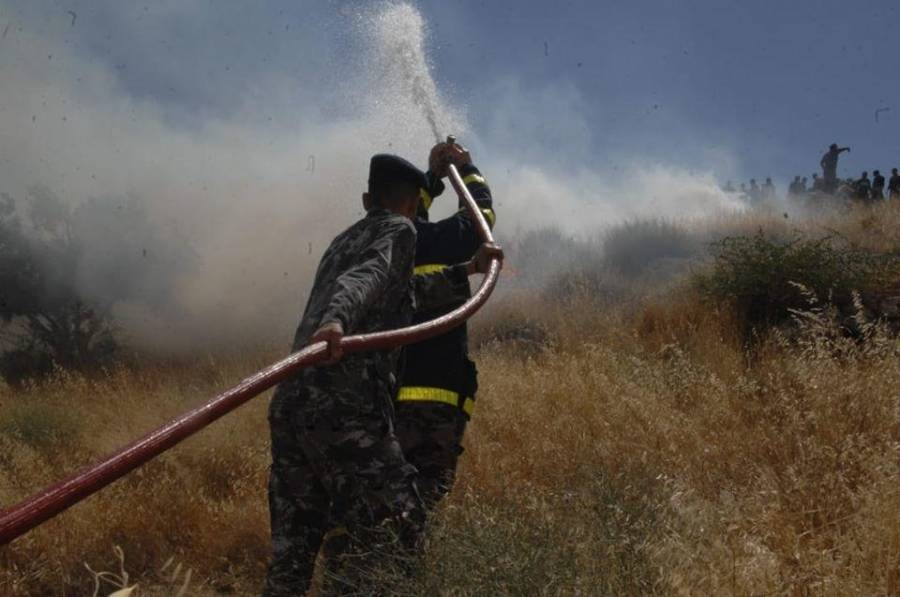 إخماد حريقين في أربد وجرش