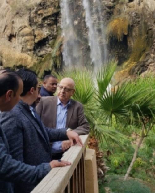 شلالات ماعين تشرق من جديد .. كأهم الوجهات الاستشفائية.