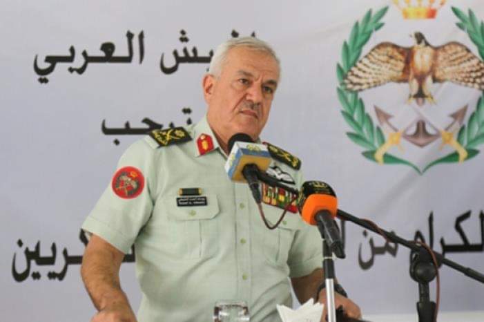 رئيس هيئة الأركان المشتركة يهنئ منتسبي القوات المسلحة الأردنية بمناسبة حلول عيد الأضحى المبارك