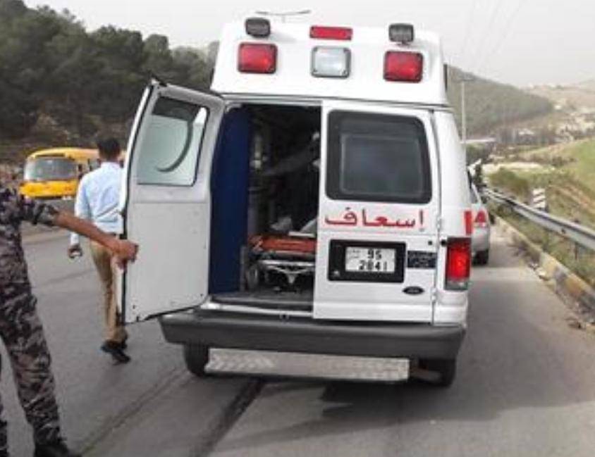 دهس طاقم دورية دون قصد على شارع الاردن...تفاصيل