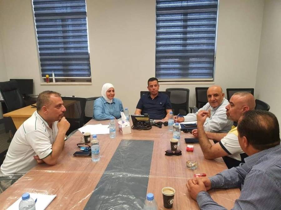 امين عام المياه يطلع على استكمال اعمال مشروع مياه وادي العرب