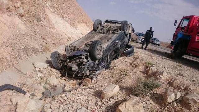 وفاة طفلين بحادث مروع  في ناعور