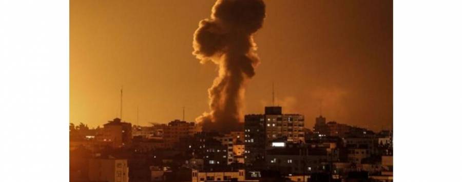 طائرات الاحتلال تقصف عدة مواقع جنوبي قطاع غزة