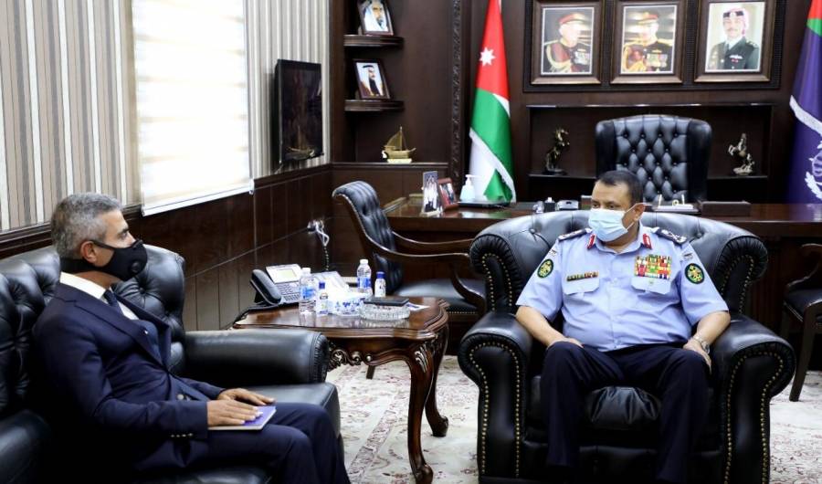 مدير الأمن العام يلتقي مدير الموارد البشرية اللوجستية في دائرة الشرطة الدولية في نيويورك.