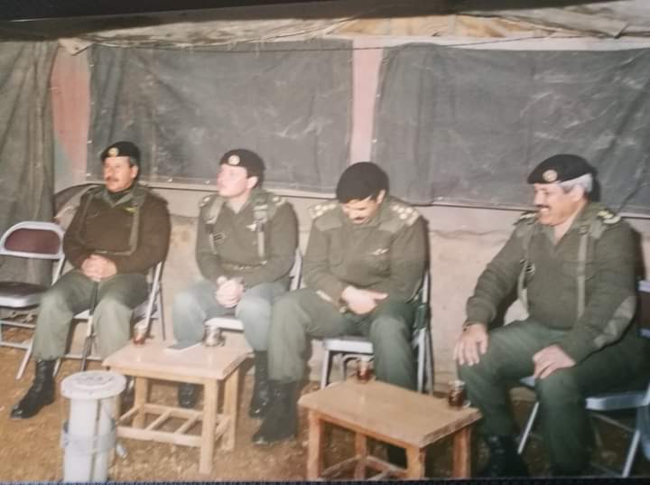 صورة من ذاكرة الجيش العربي...