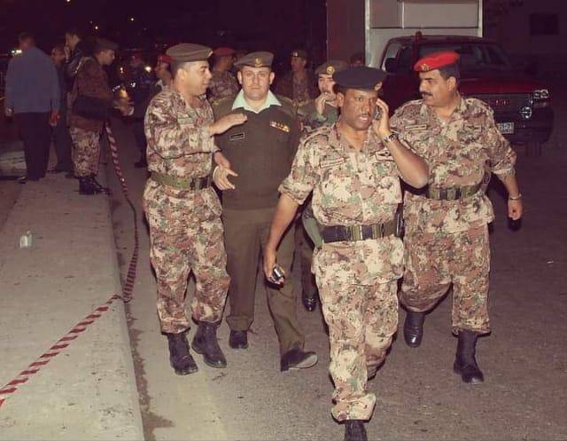 صورة من ذاكرة الجيش العربي أثناء تفجيرات فنادق عمان عام 2005