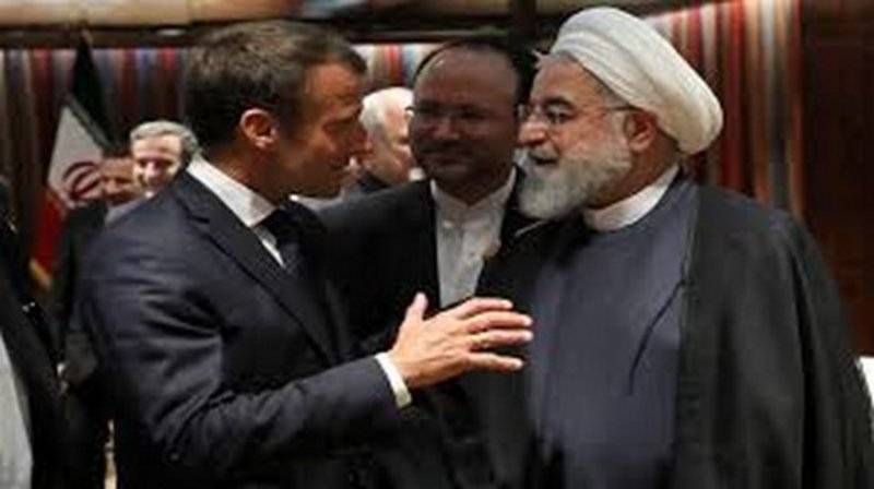 ماكرون يطالب روحاني بالتوقف عن التدخل في لبنان