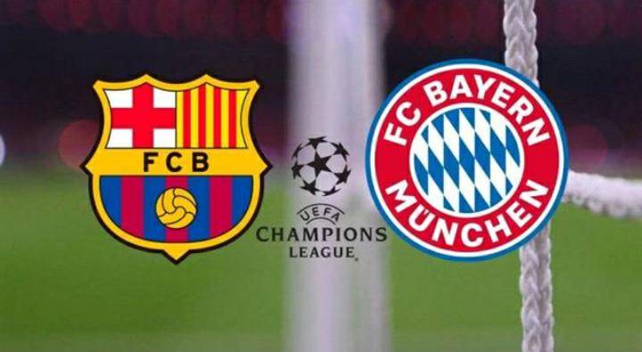 بايرن ميونيخ يسحق برشلونة  82  في نصف النهائي لدوري أبطال أوروبا.
