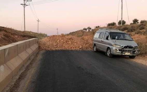 عزل الرمثا بسواتر ترابية