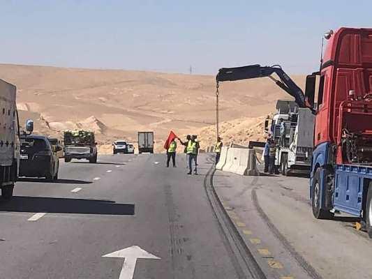 انشاء تحويلة جديدة على الطريق الصحراوي .. تفاصيل