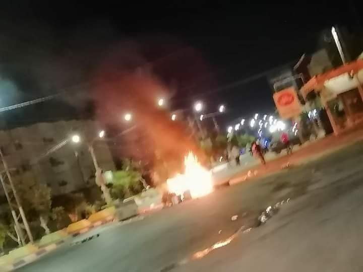 أعمال شغب وحرق منزل في منطقة البارحة في محافظة اربد