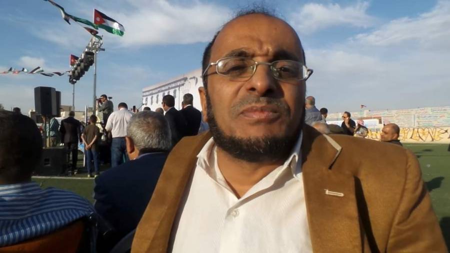 رغم إعاقة المرحوم هاني السعيدات لم يتوقف عن العطاء