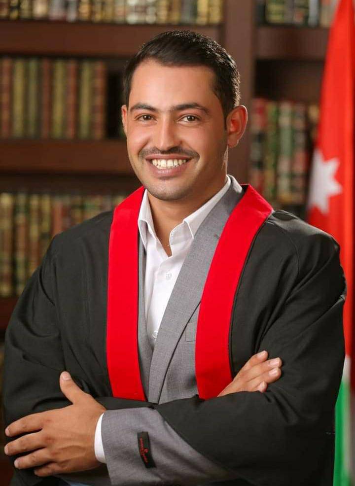 الزبن يحصل على درجة الماجستير من جامعة مؤته