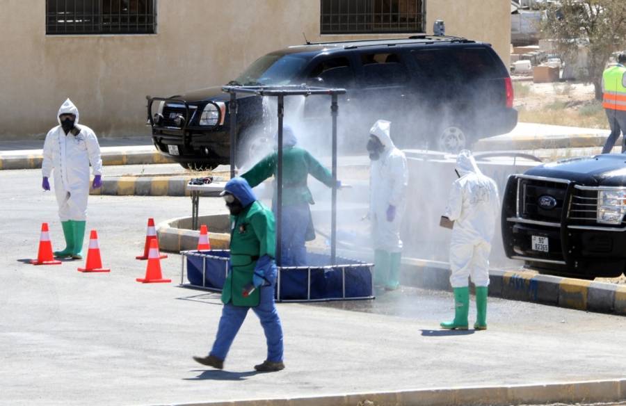 وحدة الإسناد الكيماوي تنفذ تمريناً عسكرياً تعبوياً...صور