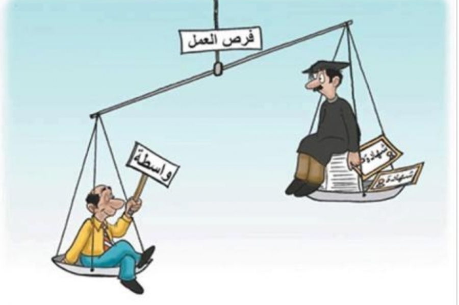عبيدات تكتب الواسطة والمحسوبية .. عنصر مهم للعيش   الكريم .
