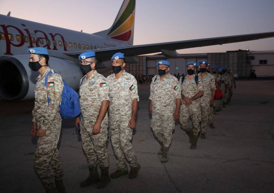 وحدة الإسناد الأرضي مالي3 تغادر إلى أرض المهمة..صور