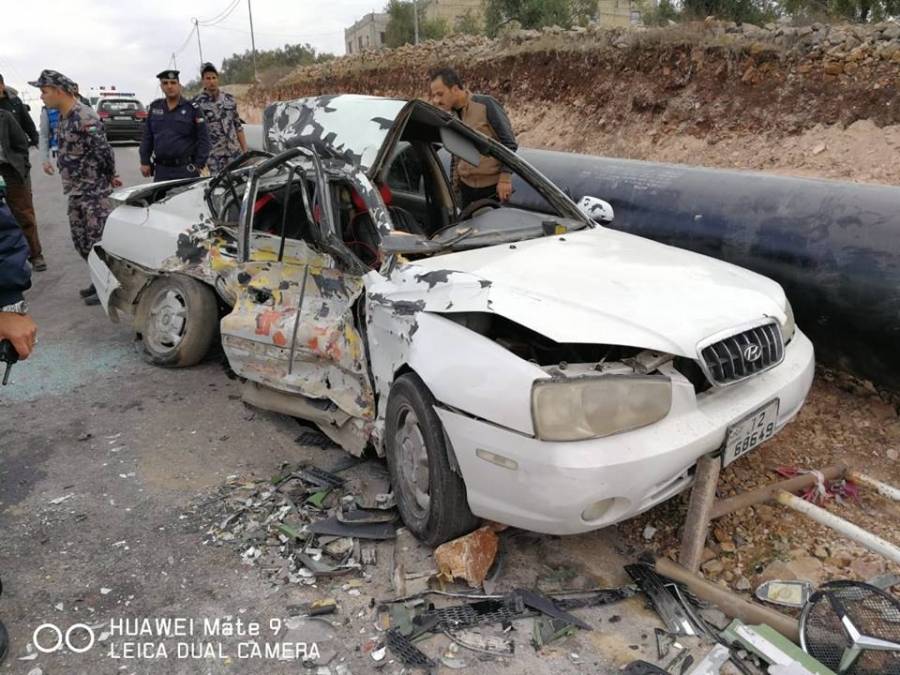إربد :وفاة شاب عشريني إثر حادث تدهور
