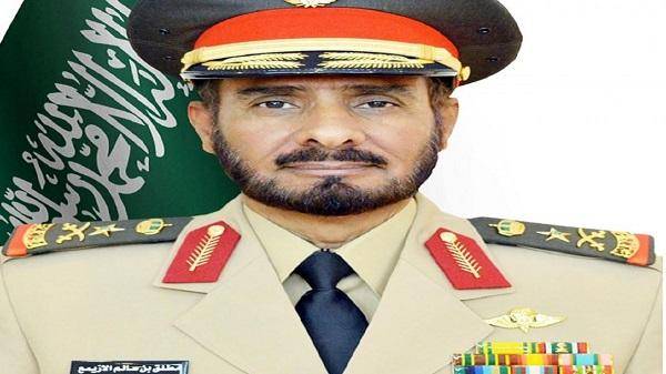 عاجل  الفريق الركن مطلق الأزيمع المكلف بقيادة القوات السعودية المشتركة.
