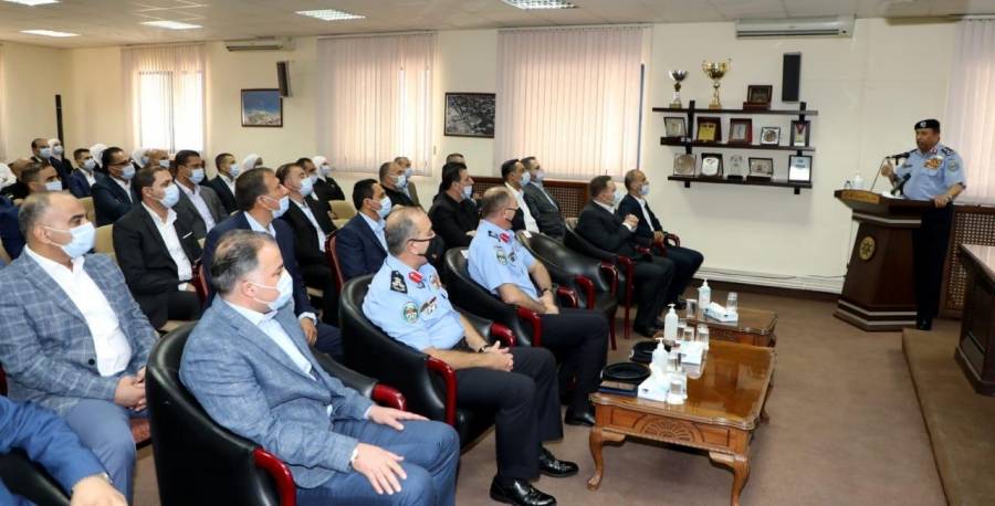 الحواتمة: مديرية الأمن العام تمضي بخطى ثابتة لتحقيق دورها المحوري في مكافحة الجريمة.