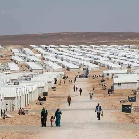 تعليق دوام المدارس في مخيم الأزرق