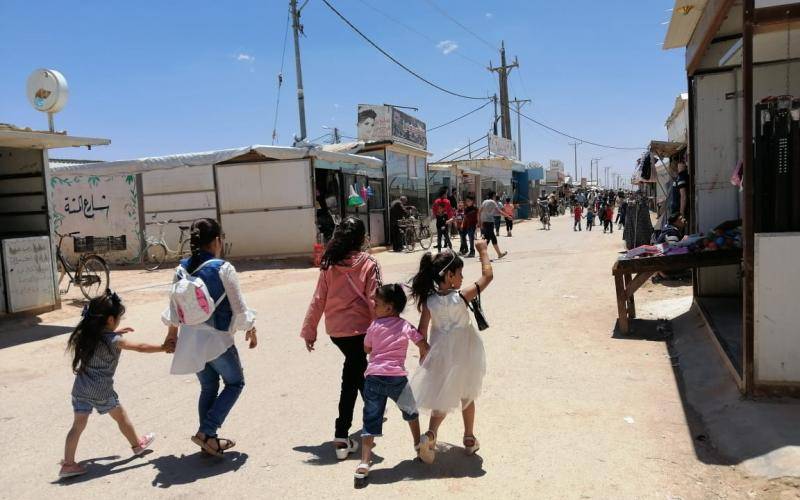 تعليق الدراسة في الزعتري