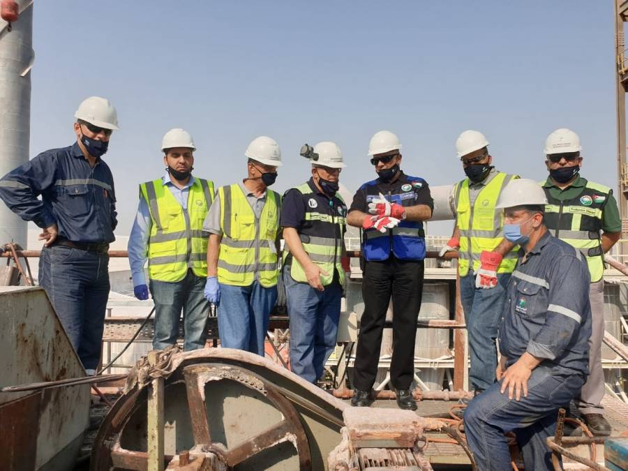 البوتاس العربية تنهي بنجاح أعمال الصيانة الرئيسية على مصنع البلورة الباردة الأول في غور الصافي