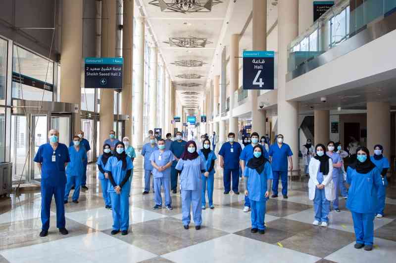 فحص كورونا لموظفي وزارة التنمية