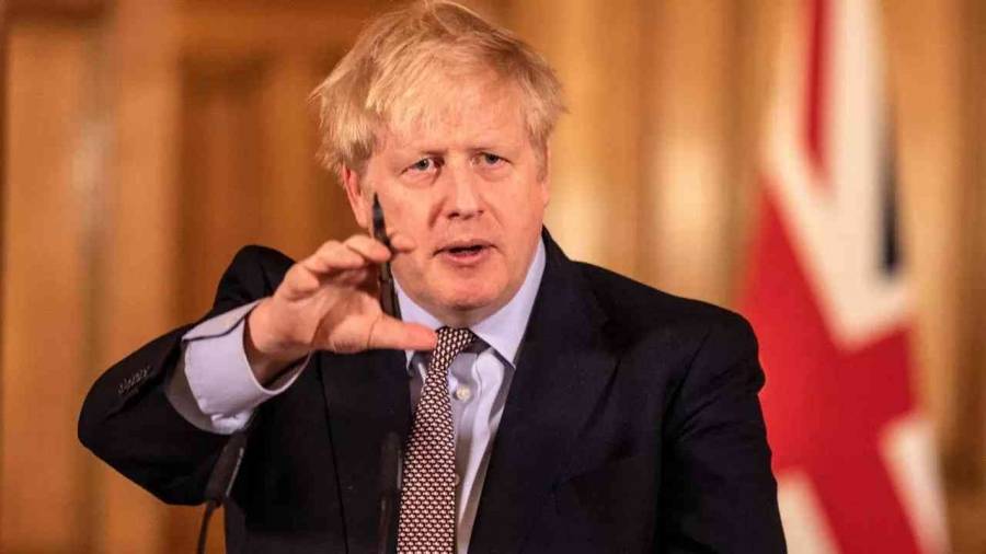 بوريس جونسون يعلن عن قيود مشددة جديدة لوقف انتشار كورونا