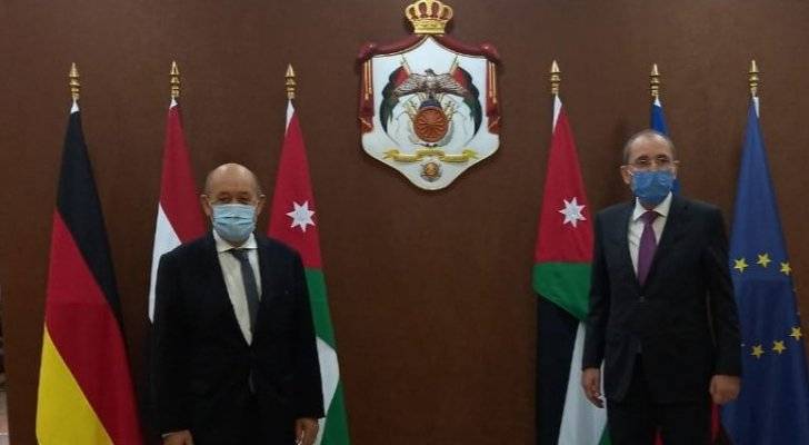 الصفدي ونظيره الفرنسي يبحثان في عمّان سبل التعاون المشترك