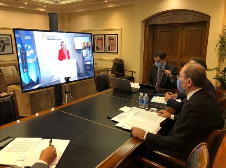 الصفدي يشارك باجتماع التحالف من أجل العمل متعدد الاطراف