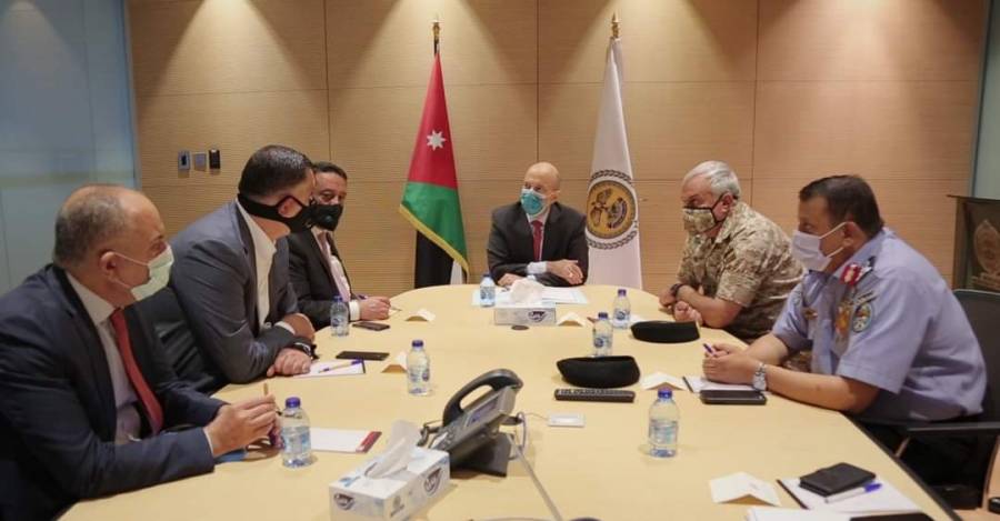 الرزّاز يترأس اجتماعاً في المركز الوطني للأمن وإدارة الأزمات