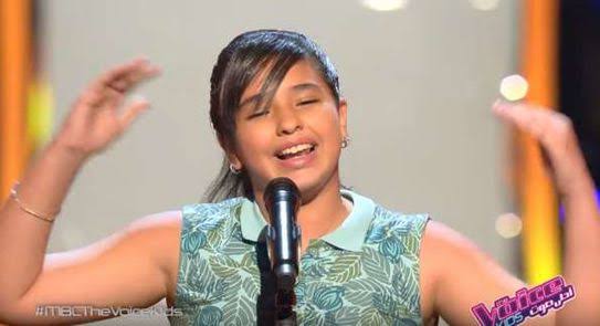 تنساني ليه اولى أغنيات ياسمين أسامة  The voice kids التى وصلت  لنهائى