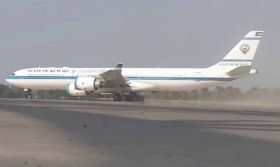 عاجل ...وصول جثمان الأمير صباح الأحمد الصباح إلى الكويت