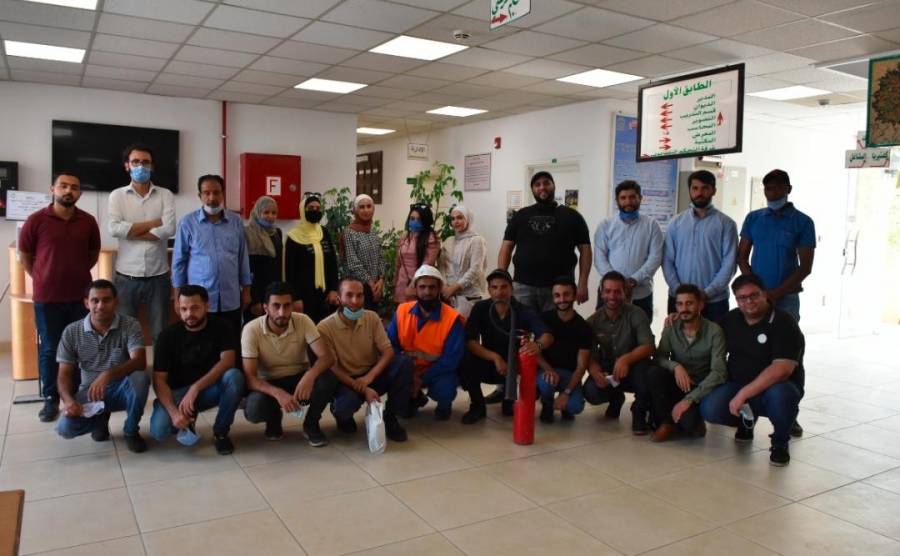 تخريج (90) متدرب ومتدربة من معهد السلامة والصحة المهنية التابع لمؤسسة التدريب المهني