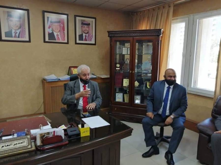 اول زيارة لوزير الزراعة داودية لمؤسسة الإقراض الزراعي